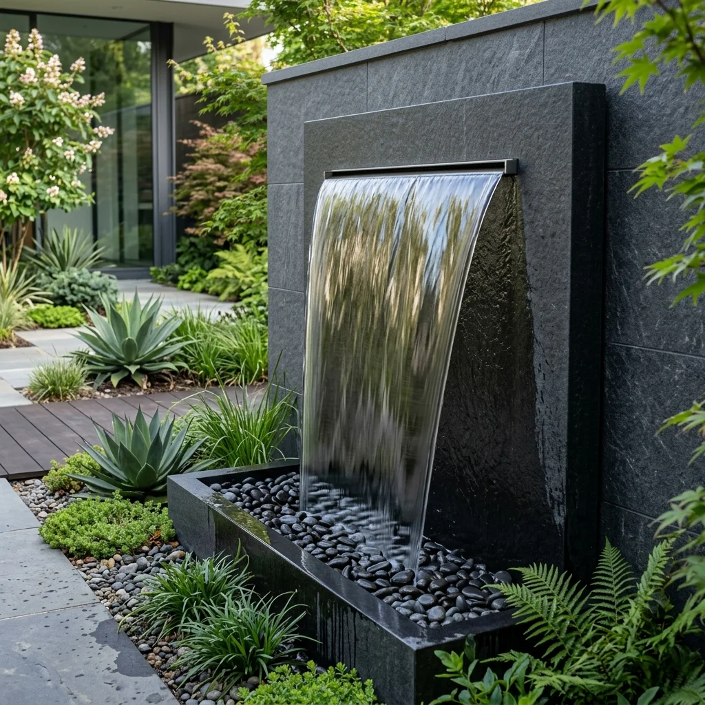 Basalt Wall Fountain