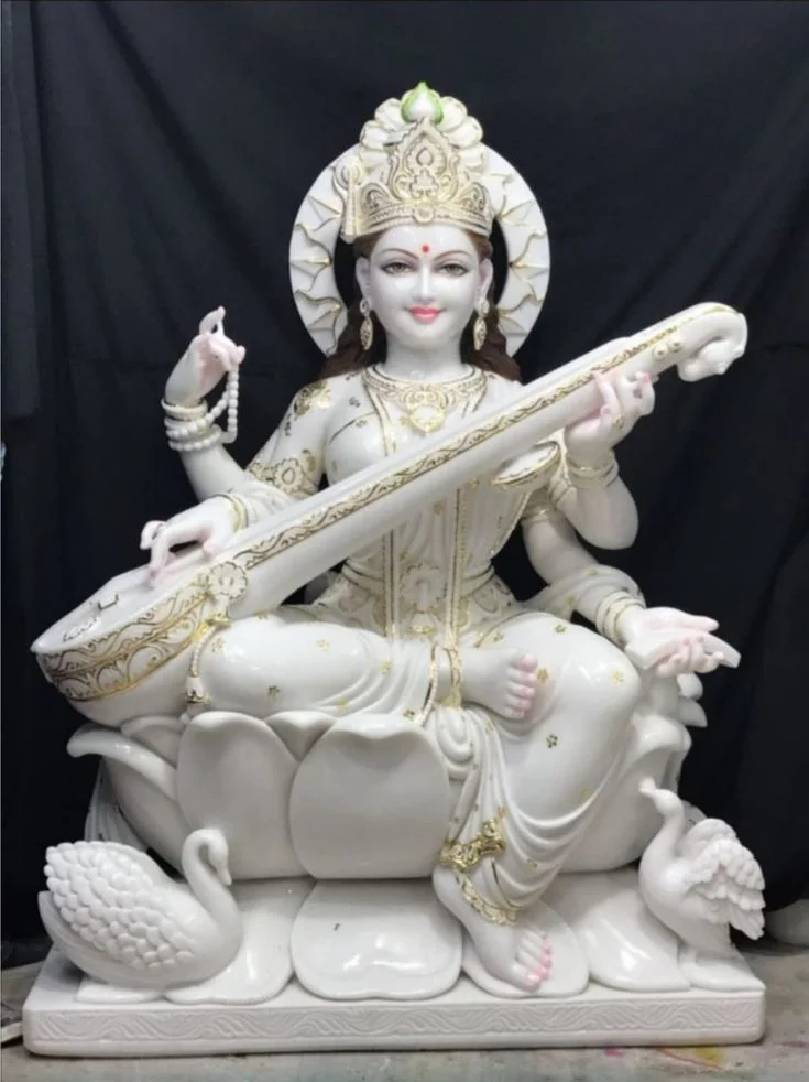Saraswati on Lotus