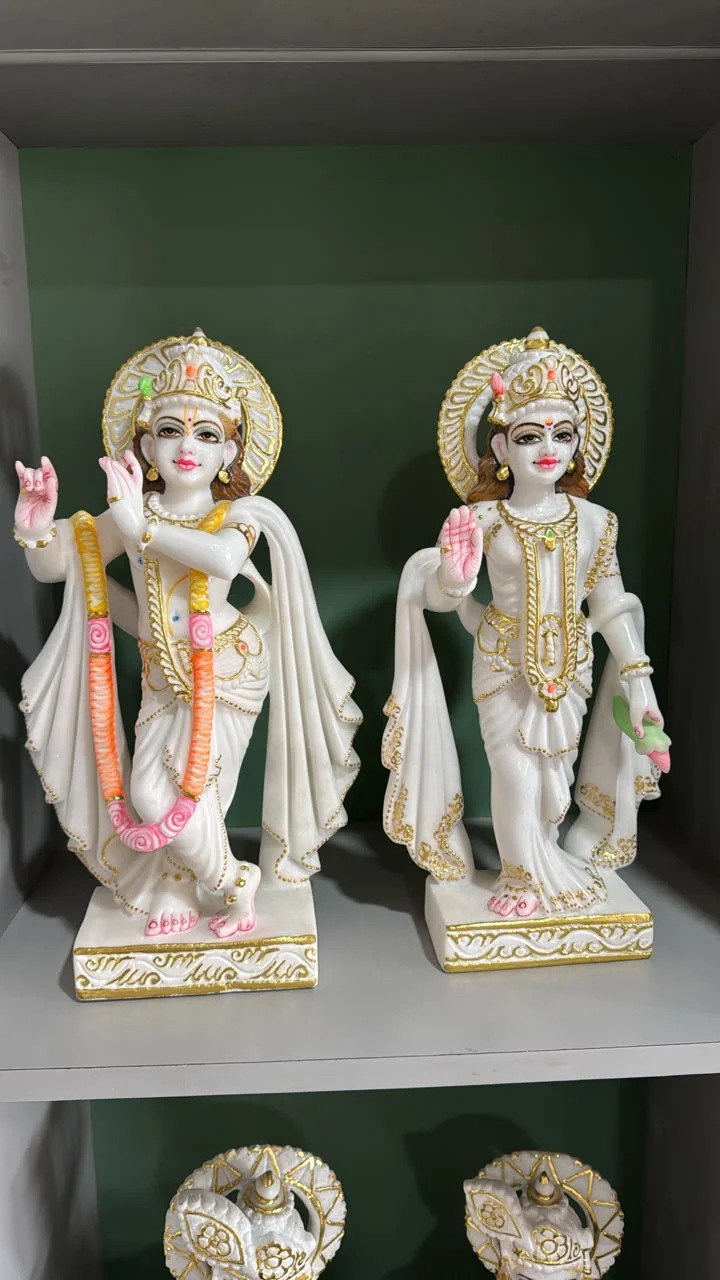 Radha Krishna — Flute Pose