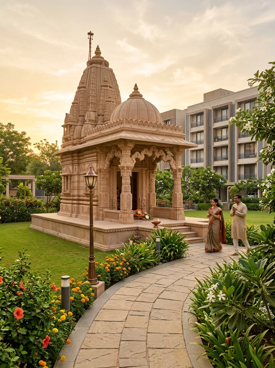 Outdoor Mandir