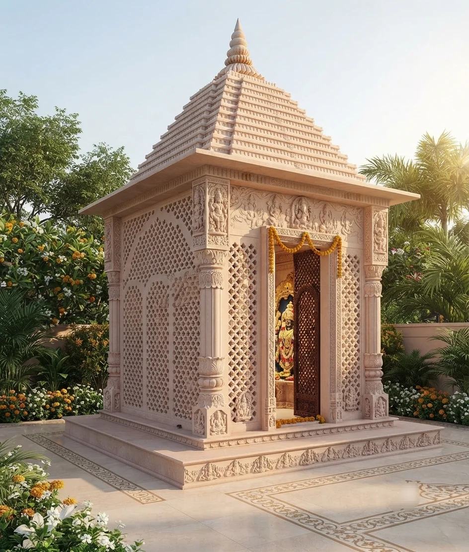 Contemporary Basalt Shrine