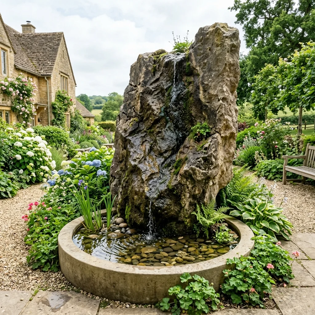 Natural Rock Cascade
