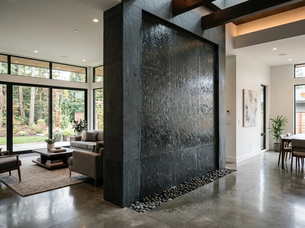 Cascading Water Wall
