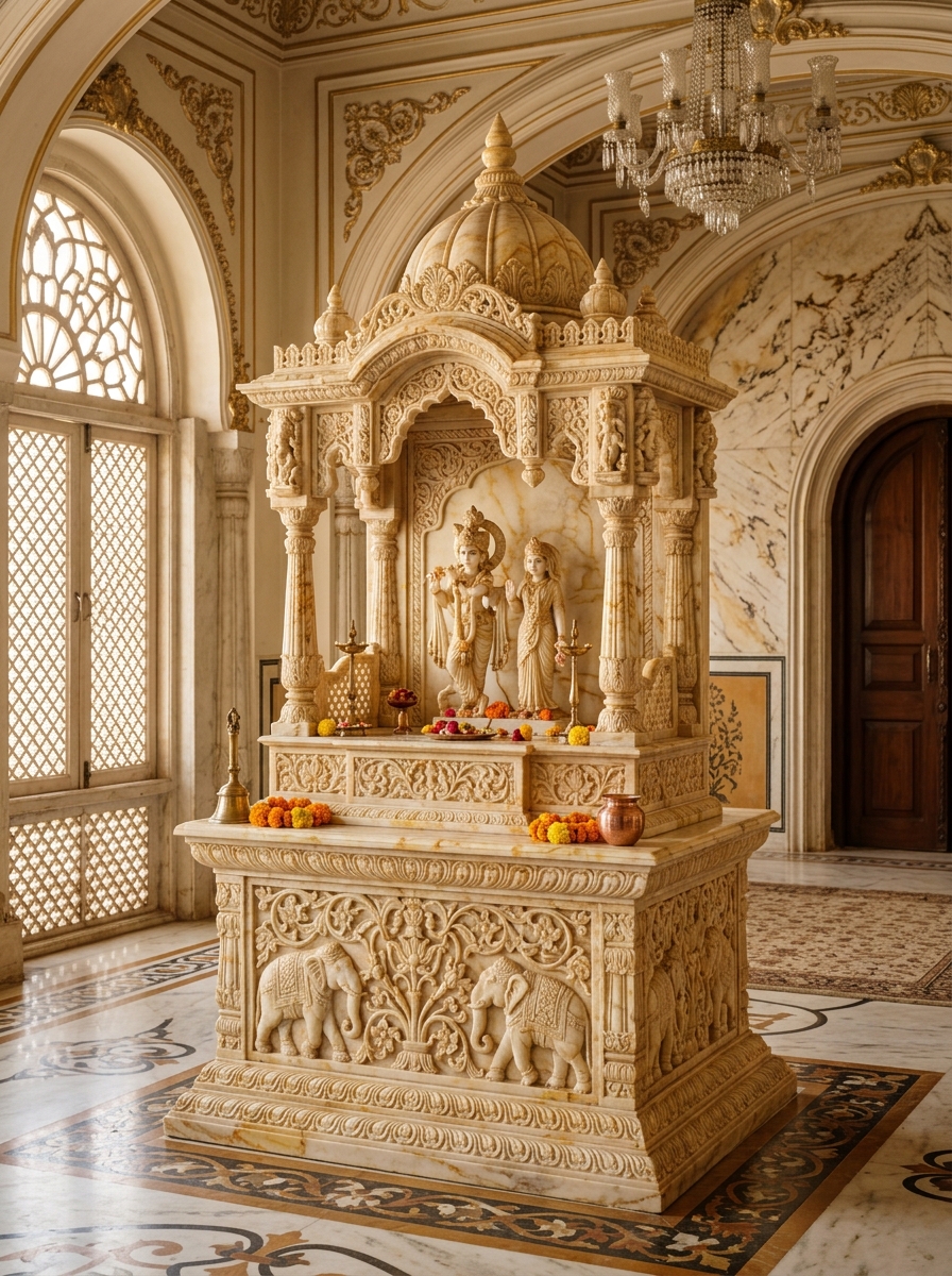 Spiritual Collections in Ita Gold Marble