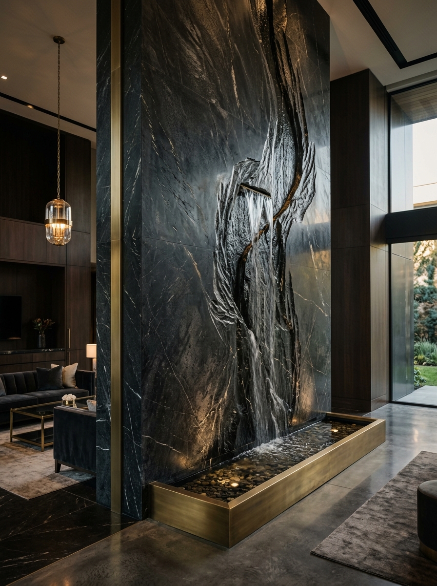 Landscape Elements in Marine Black Marble