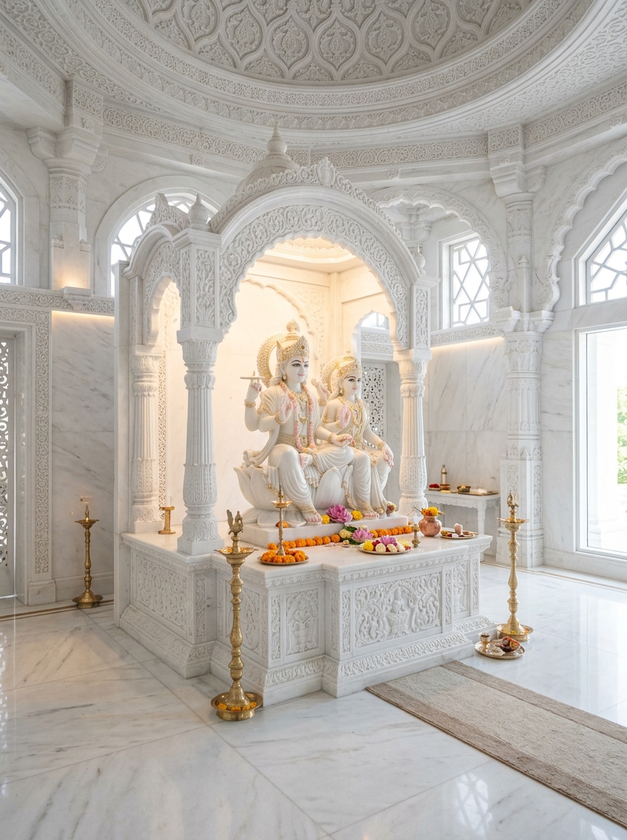 Spiritual Collections in Vietnam White Marble